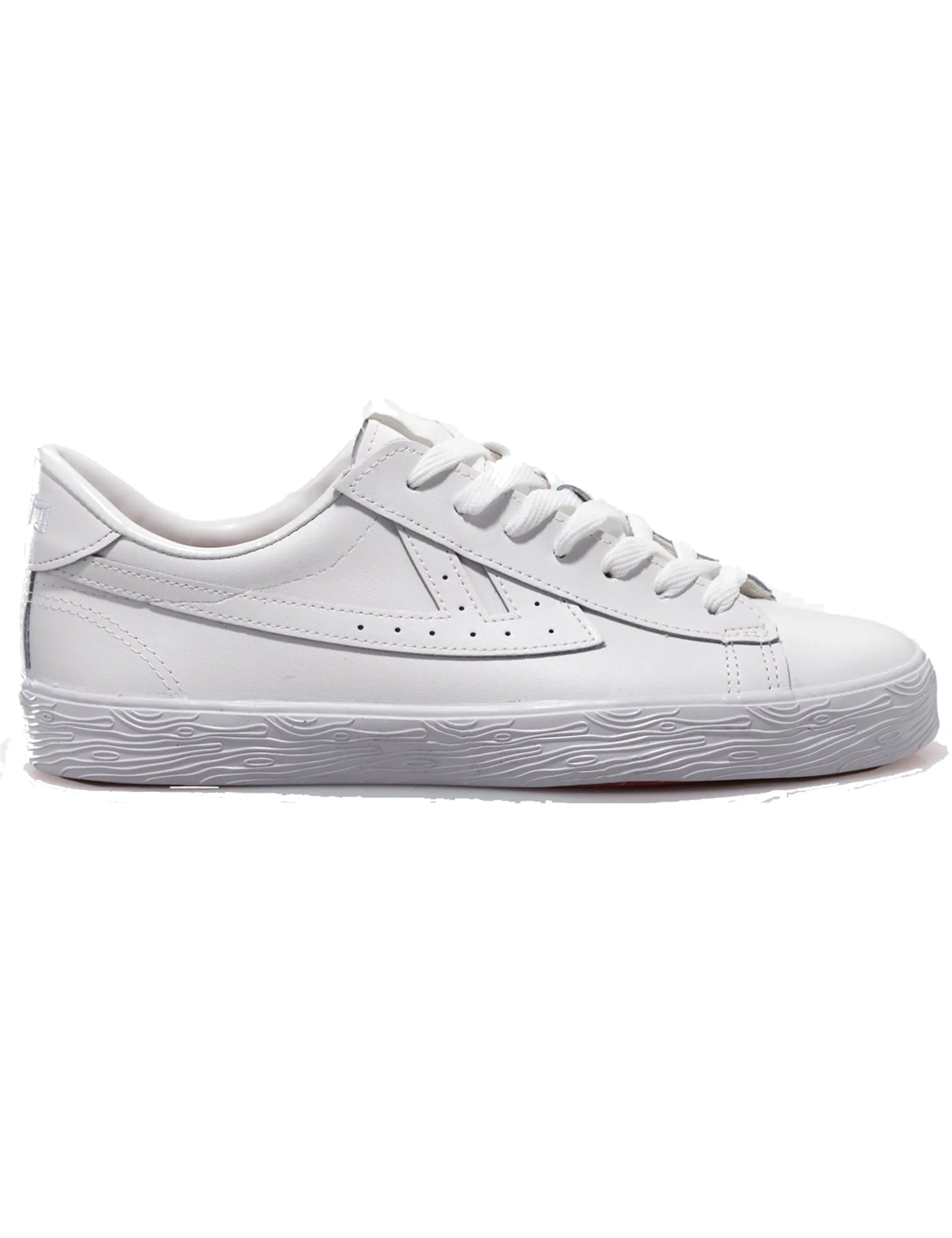 Dime Leather Trainers - All White