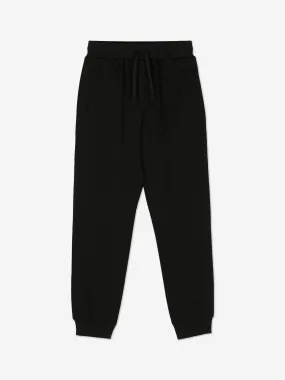 Dolce & Gabbana Boys Logo Joggers in Black