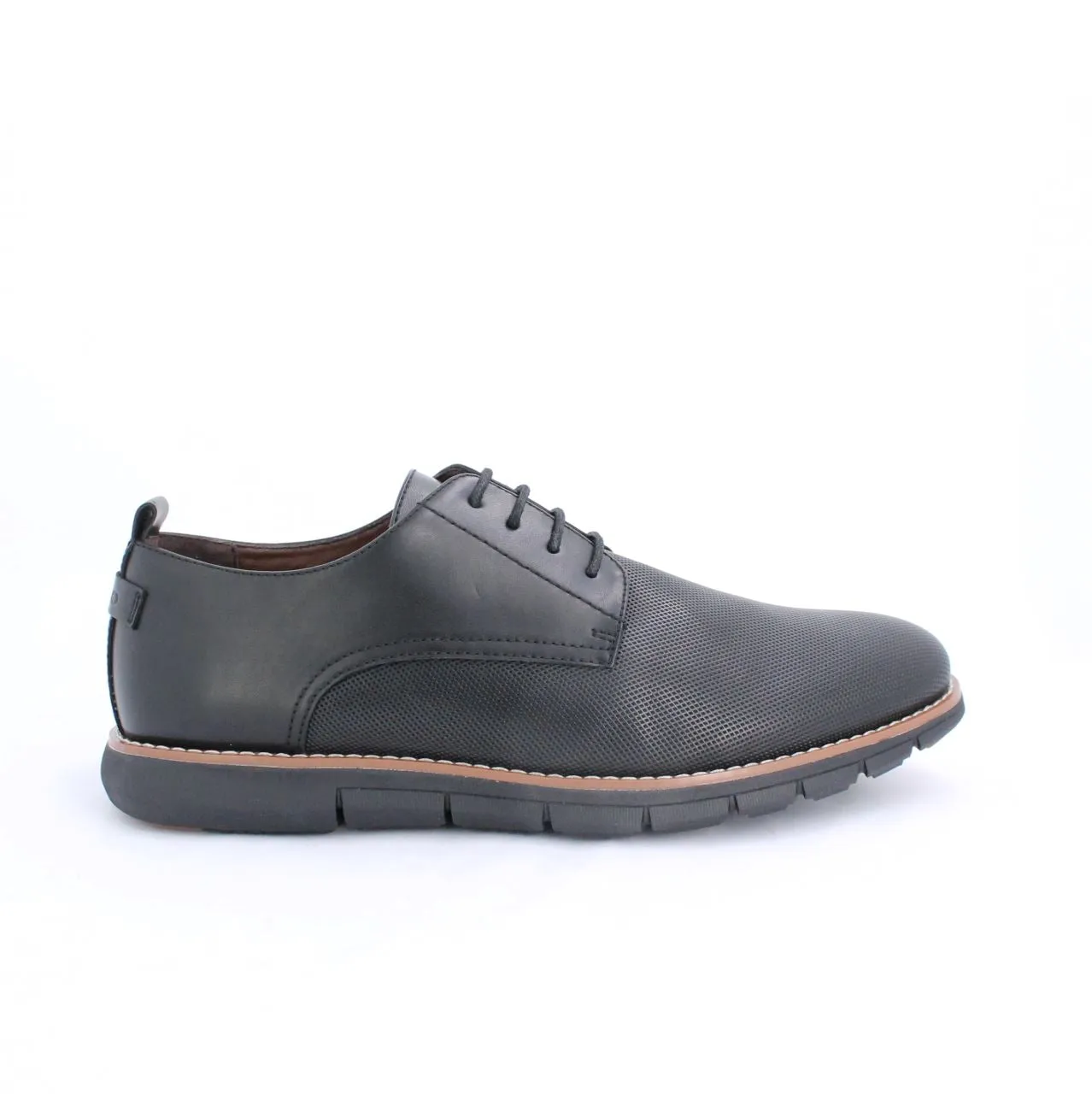 DONNELLYS MENS LACEUP OXFORDS-BLACK