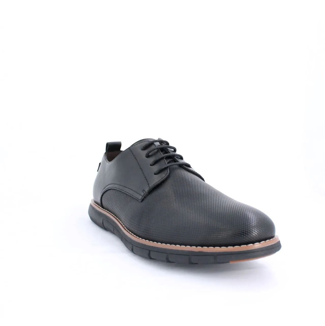 DONNELLYS MENS LACEUP OXFORDS-BLACK