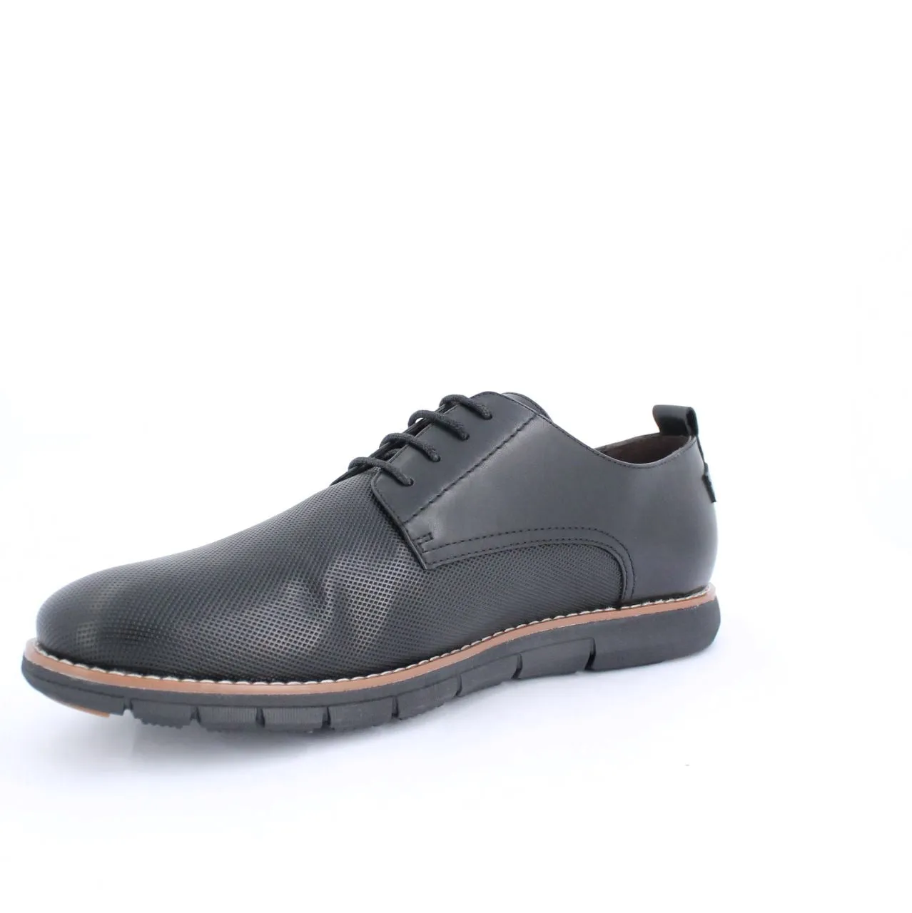 DONNELLYS MENS LACEUP OXFORDS-BLACK