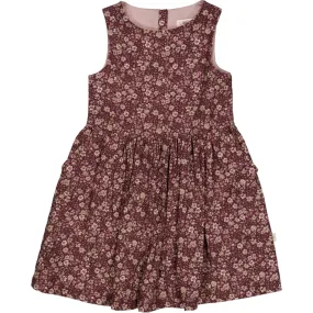 Dress Thelma - mulberry flowers