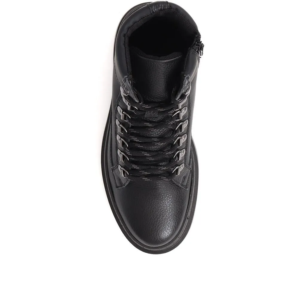 DREXEL Chunky Leather Boots - Style DREXEL / Product Code 324 503