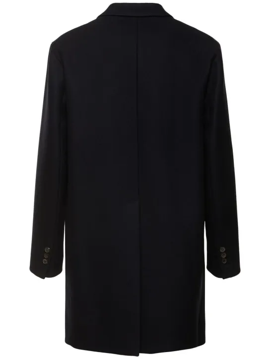 Dsquared2 Felted wool blend soft shoulder coat