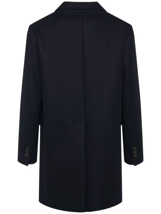 Dsquared2 Felted wool blend soft shoulder coat