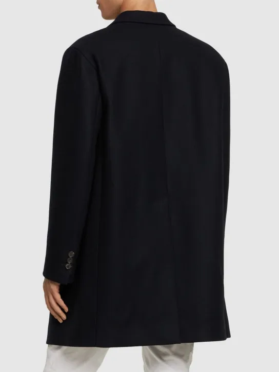 Dsquared2 Felted wool blend soft shoulder coat