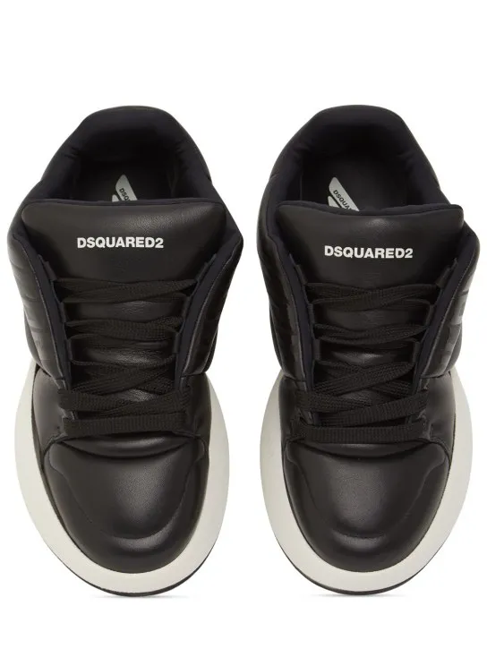 Dsquared2   Icon leather low sneakers 