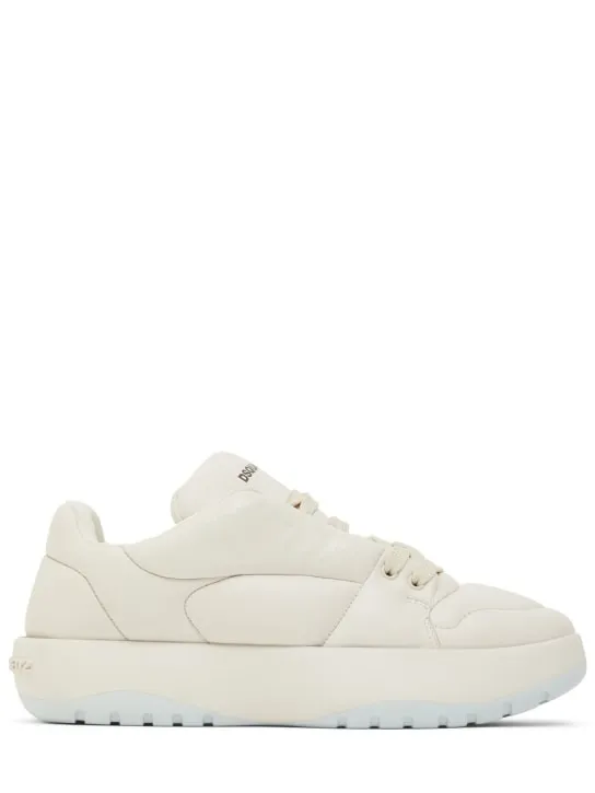 Dsquared2   Icon leather low sneakers 