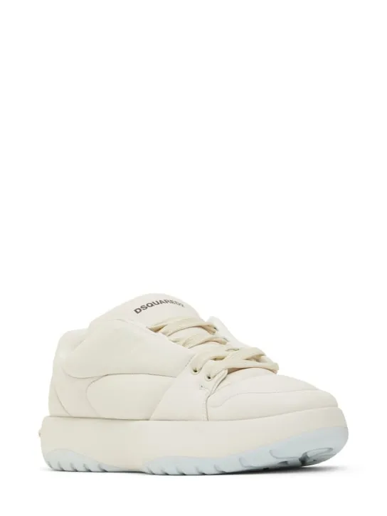 Dsquared2   Icon leather low sneakers 