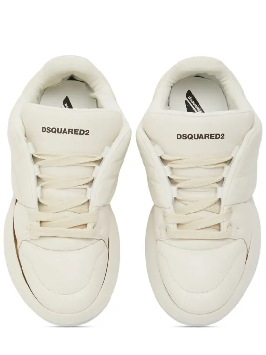 Dsquared2   Icon leather low sneakers 