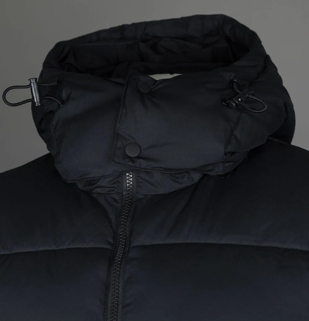 Emporio Armani EA7 Black Puffer Coat Jacket