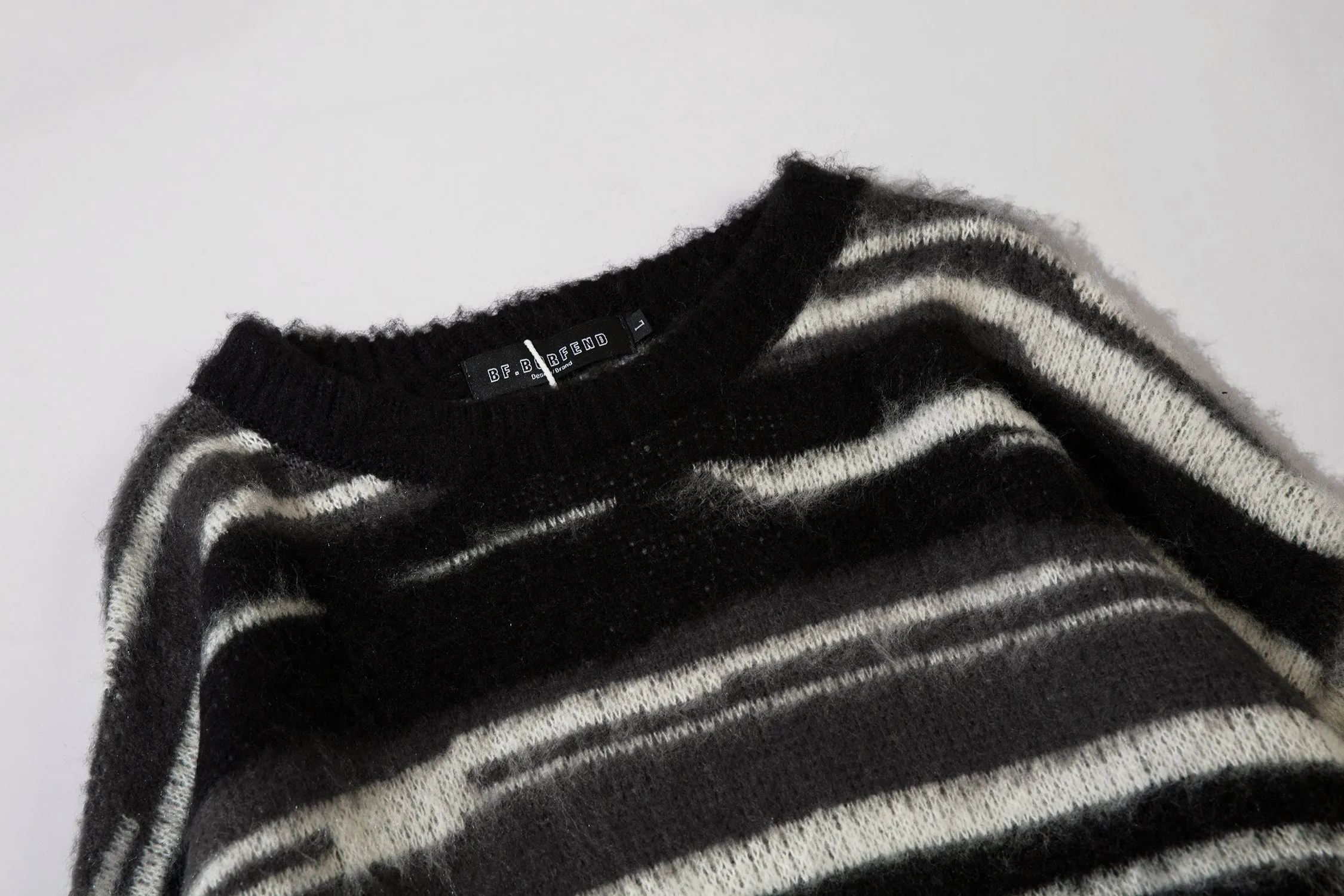 Earthy Waves | Striped Knit Jumper