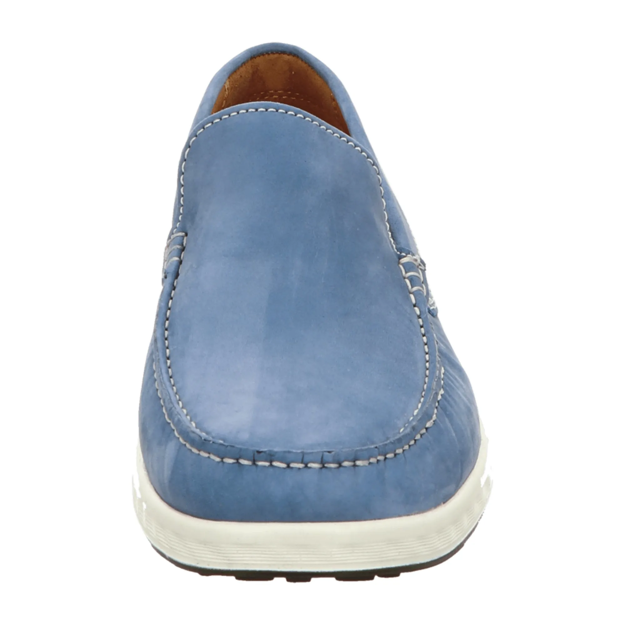 Men's Blue Lightweight Comfortable Moccasins - Ecco X Lite Moc M