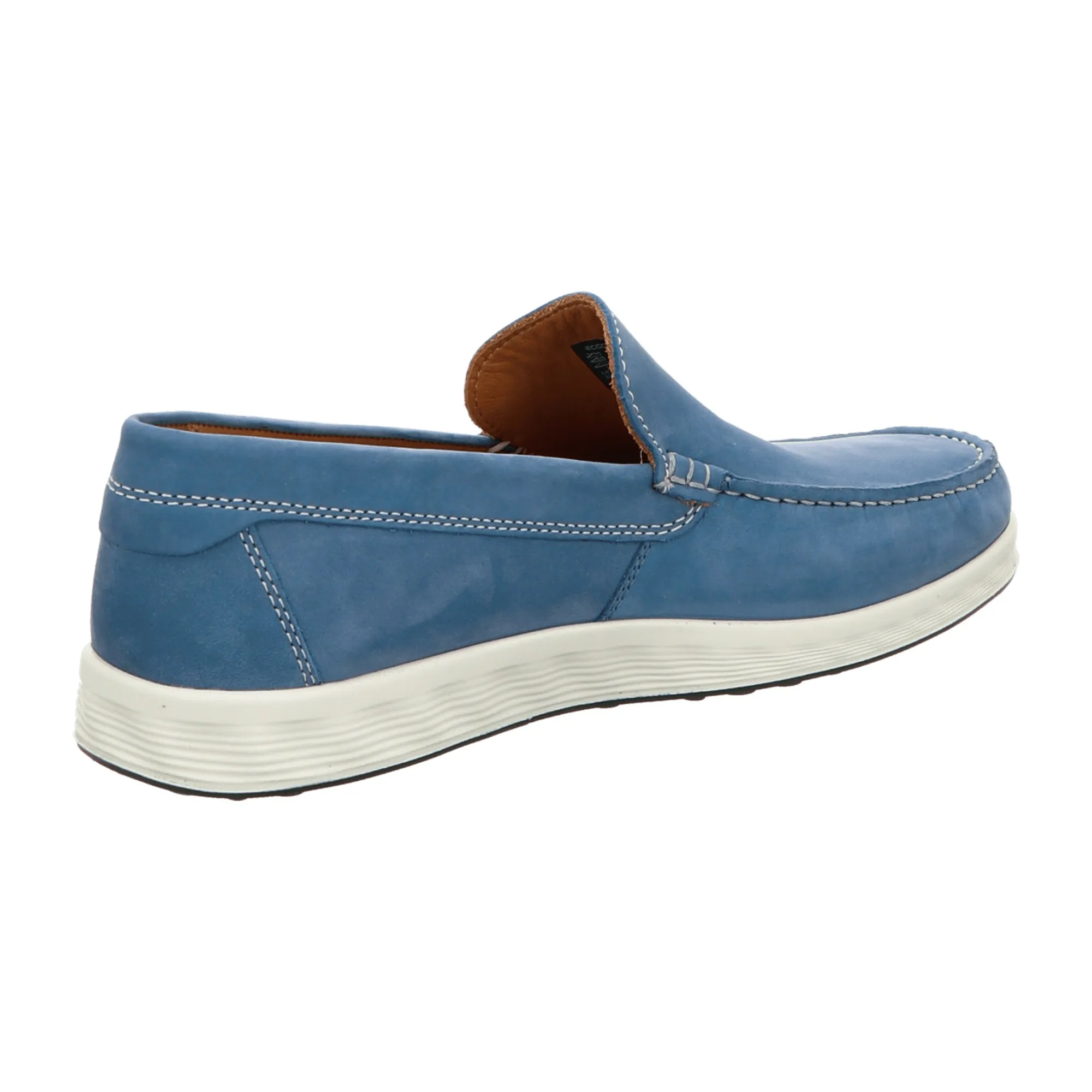 Men's Blue Lightweight Comfortable Moccasins - Ecco X Lite Moc M