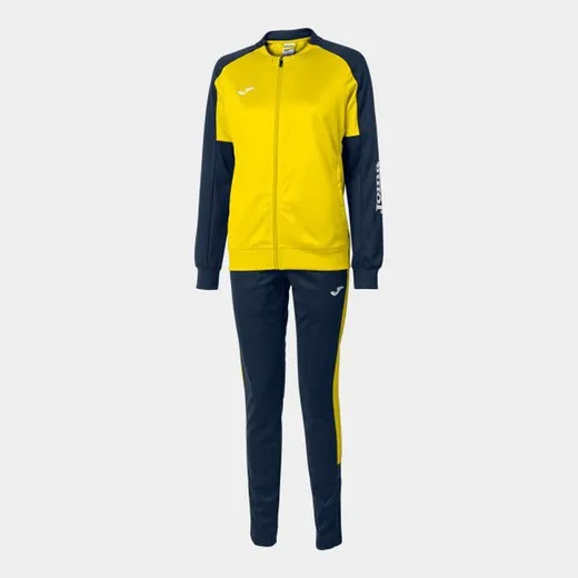 Eco Championship Tracksuit Yellow Navy