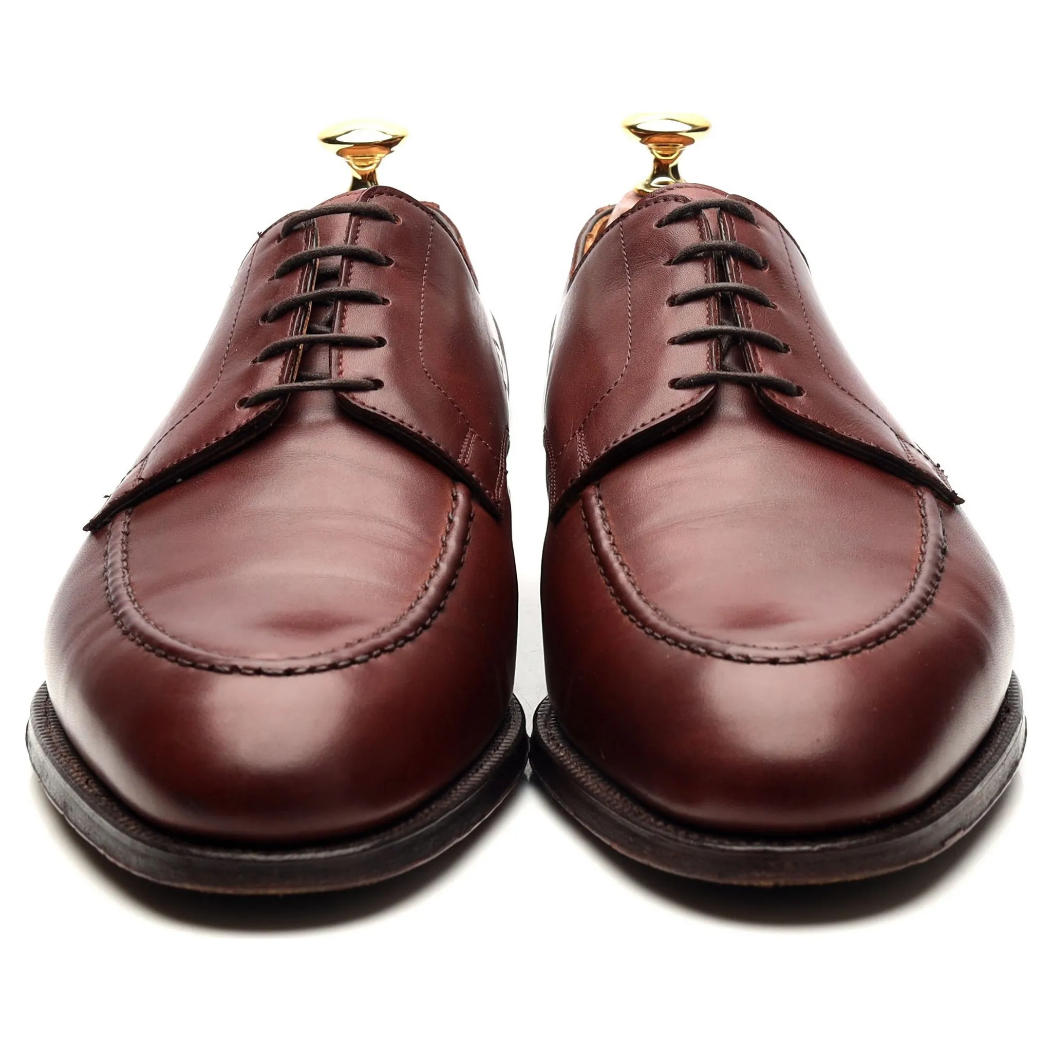 'Egerton' Brown Leather Derby UK 9.5 D