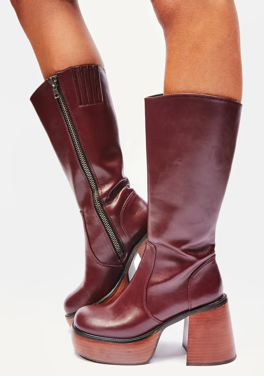 Elegant Platform Timeless Boots