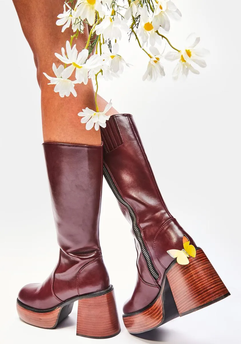 Elegant Platform Timeless Boots