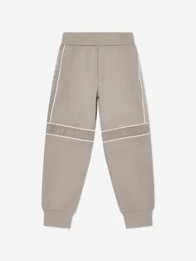 Emporio Armani Boys Logo Joggers in Beige