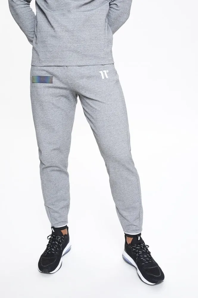 Eon Fade Logo Joggers Slim Fit Grey Marl