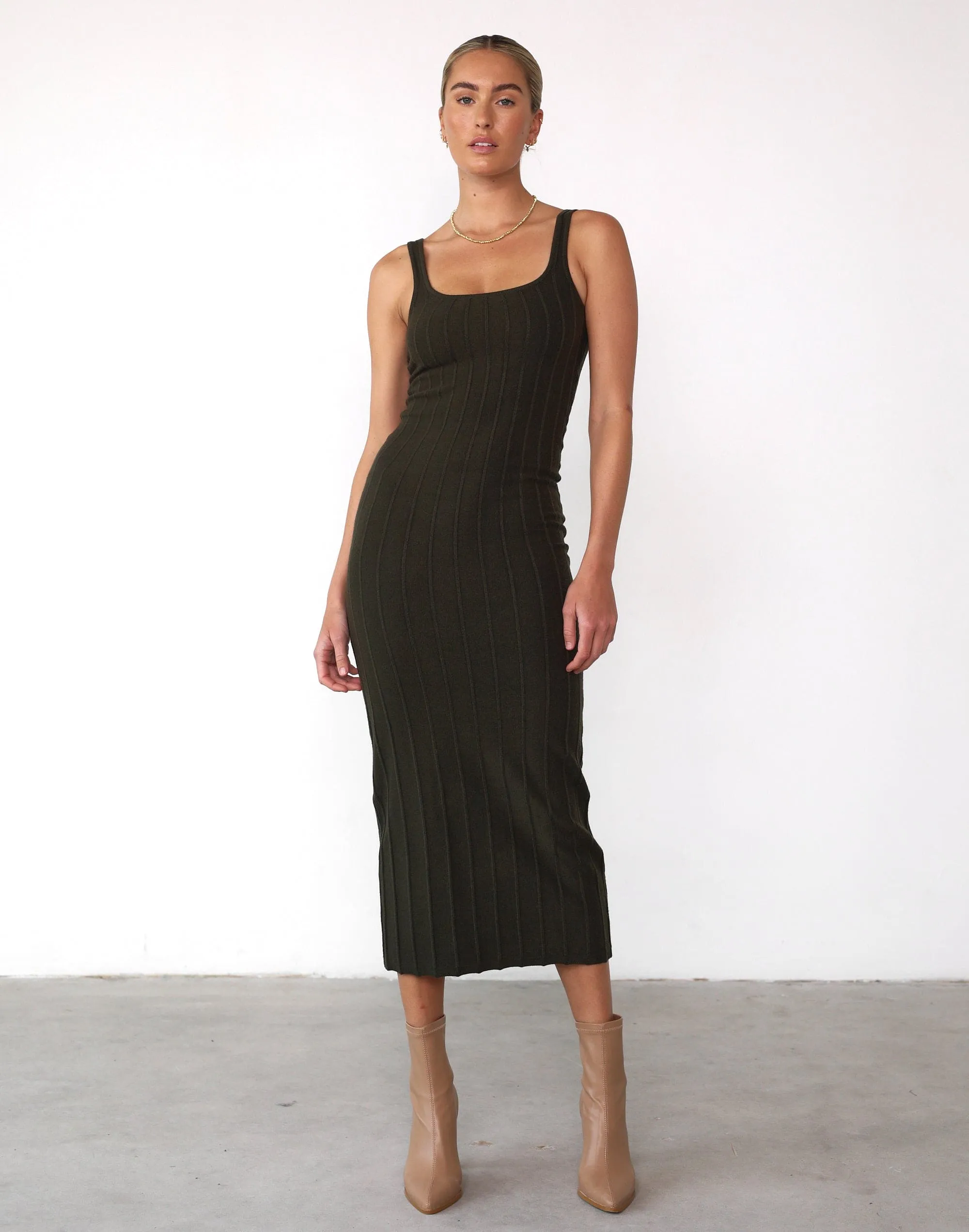 Moss Ephemeral Maxi Dress