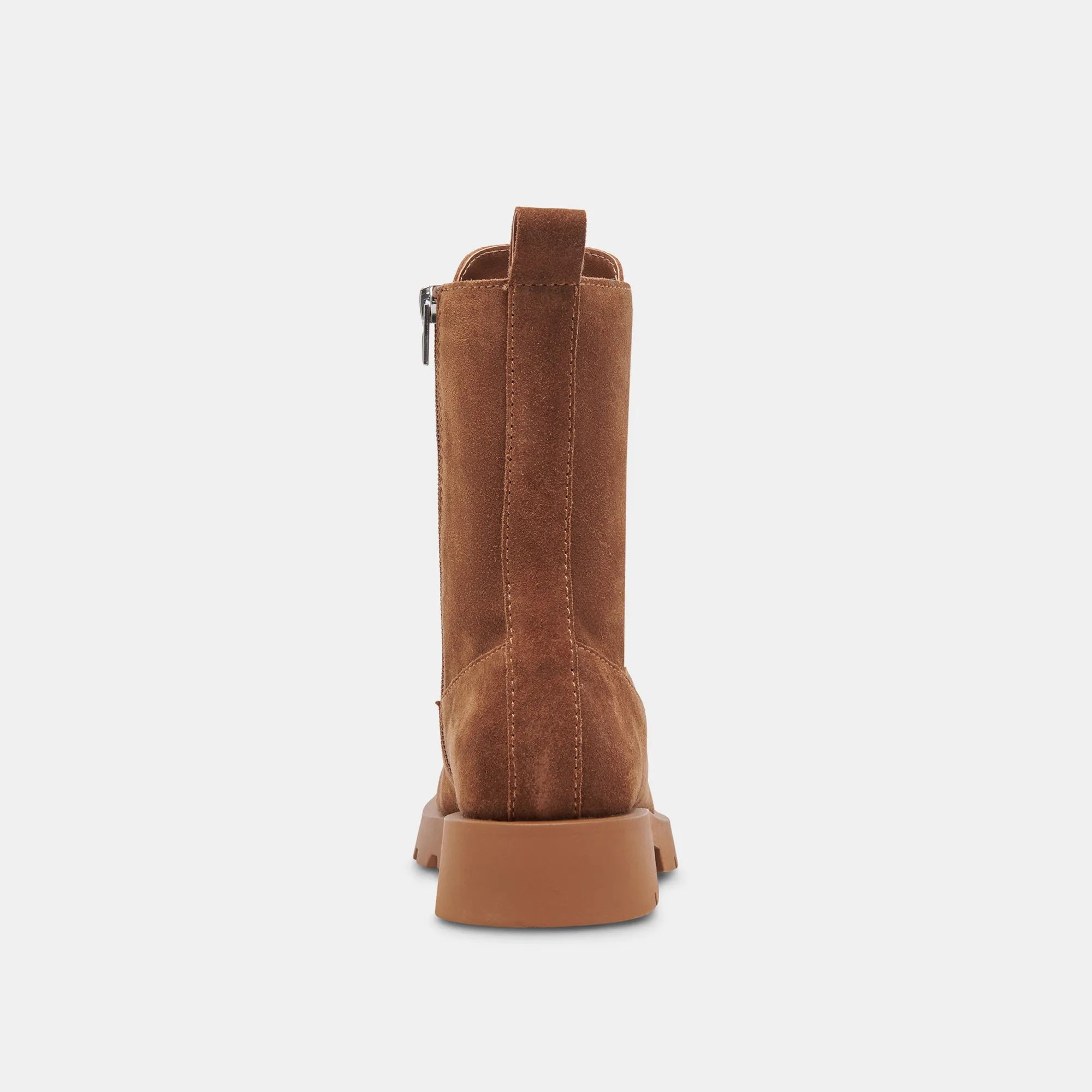 ERLENE BOOTS BROWN SUEDE