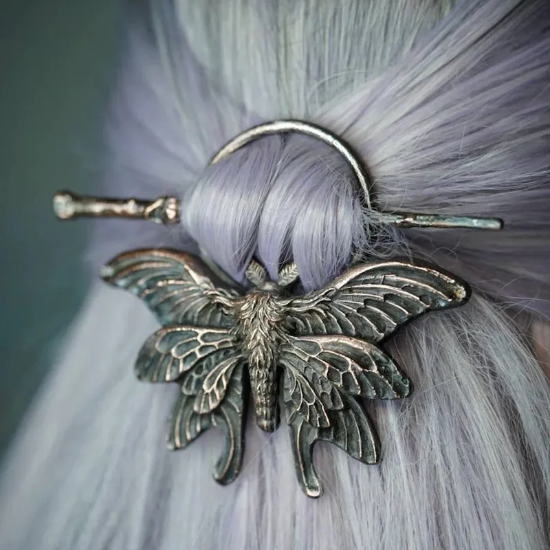 Ethereal Moth Hair Slide