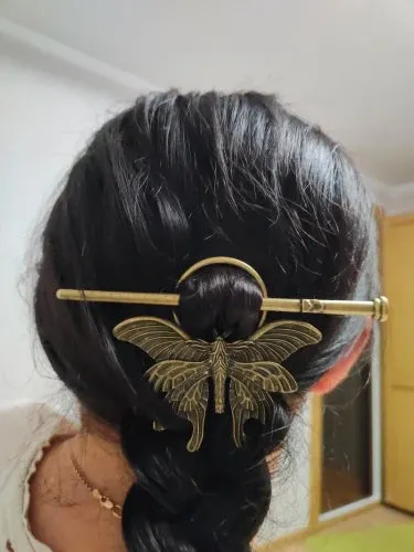 Ethereal Moth Hair Slide