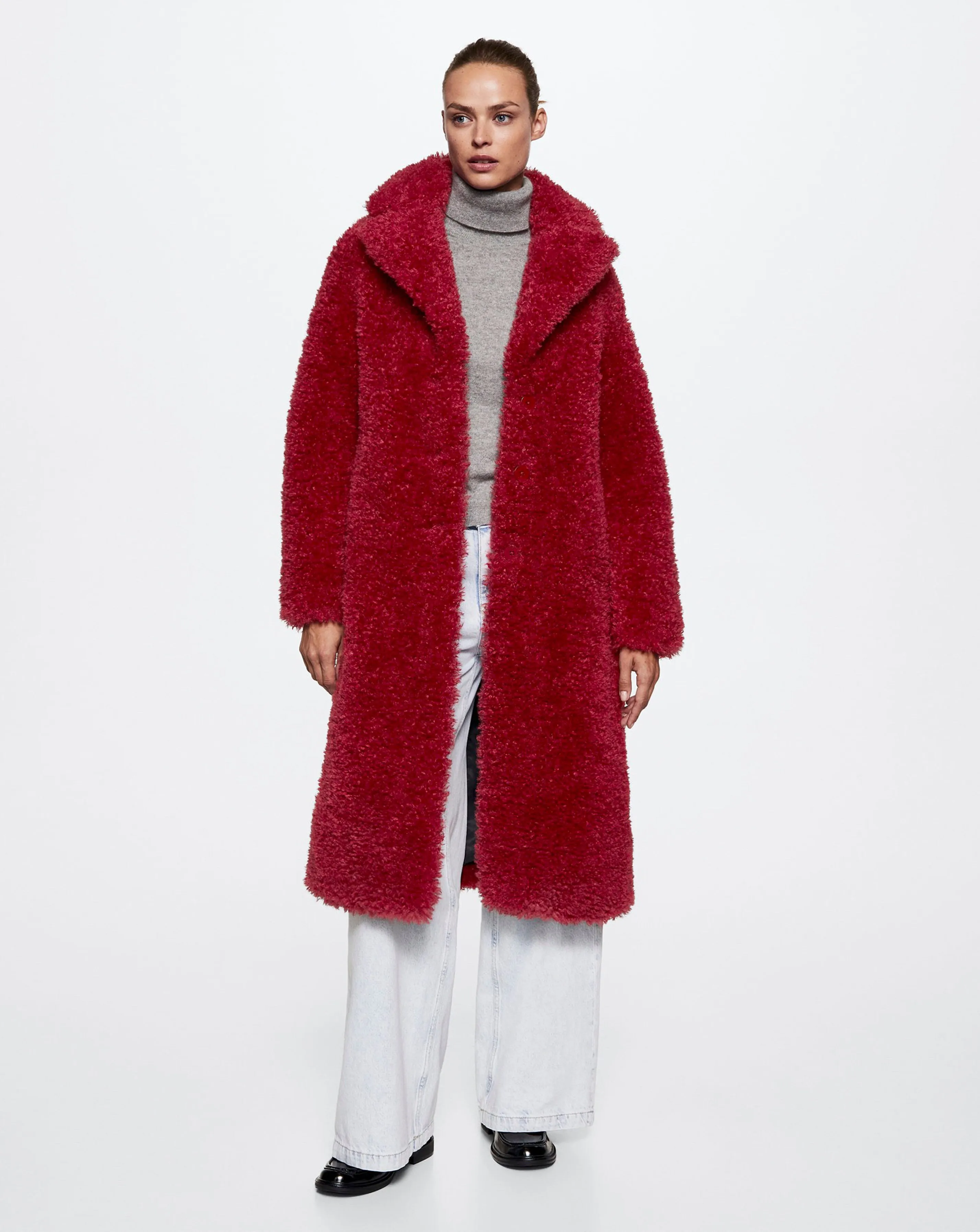 Eureka Fur Boucle Coat