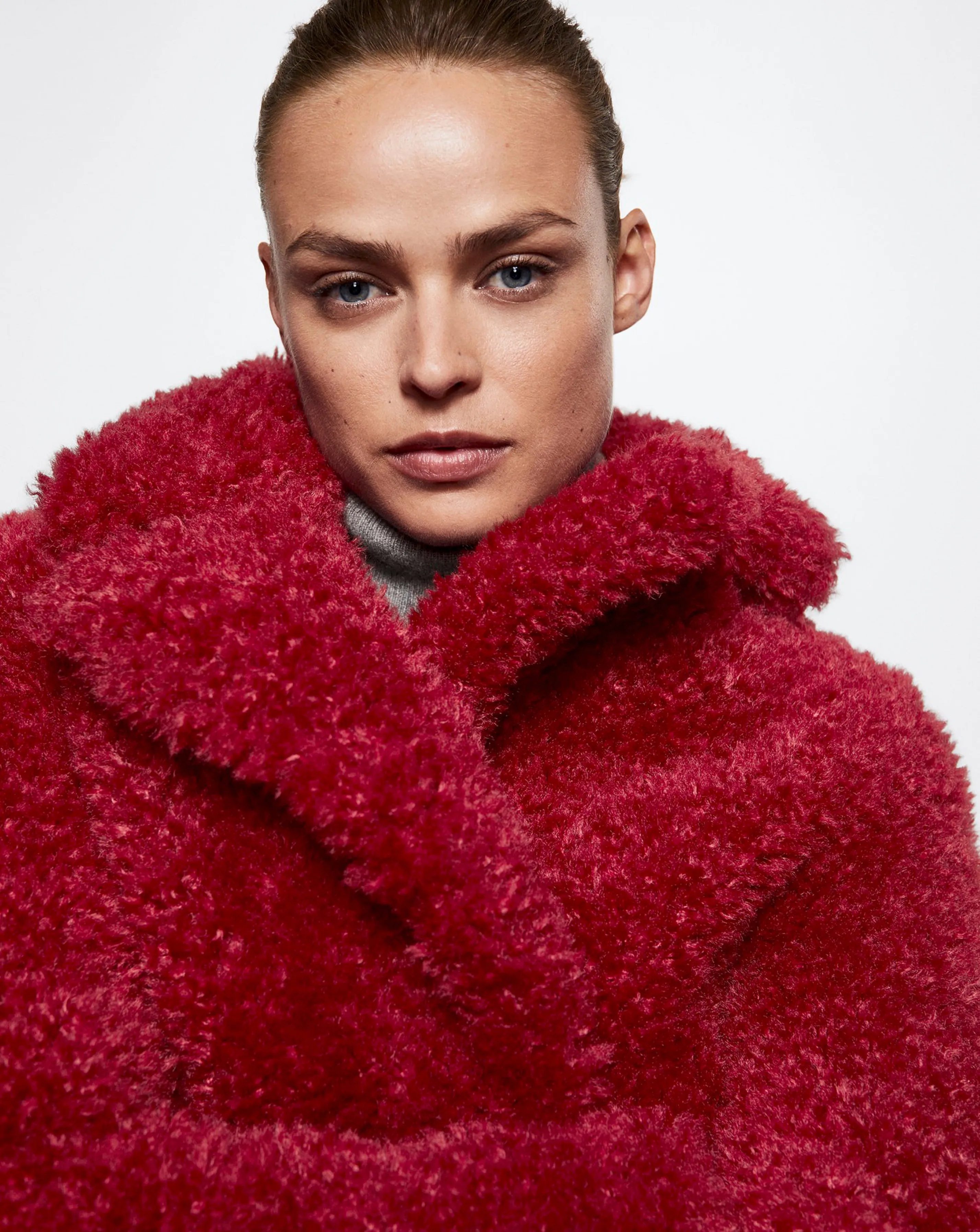 Eureka Fur Boucle Coat