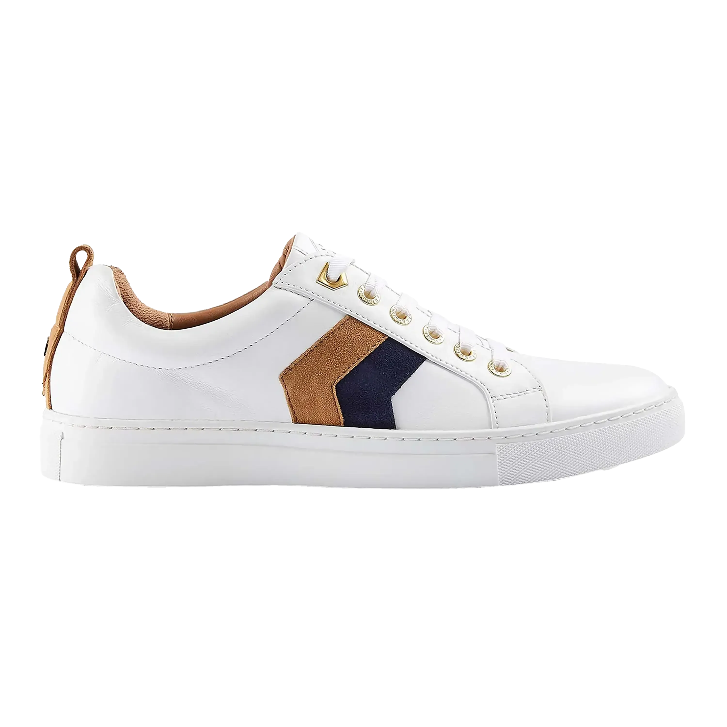 Fairfax & Favor Alexandra Leather Trainers