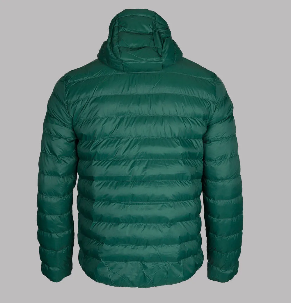 Emerald Green Farah Strickland Cozy Puffer Jacket