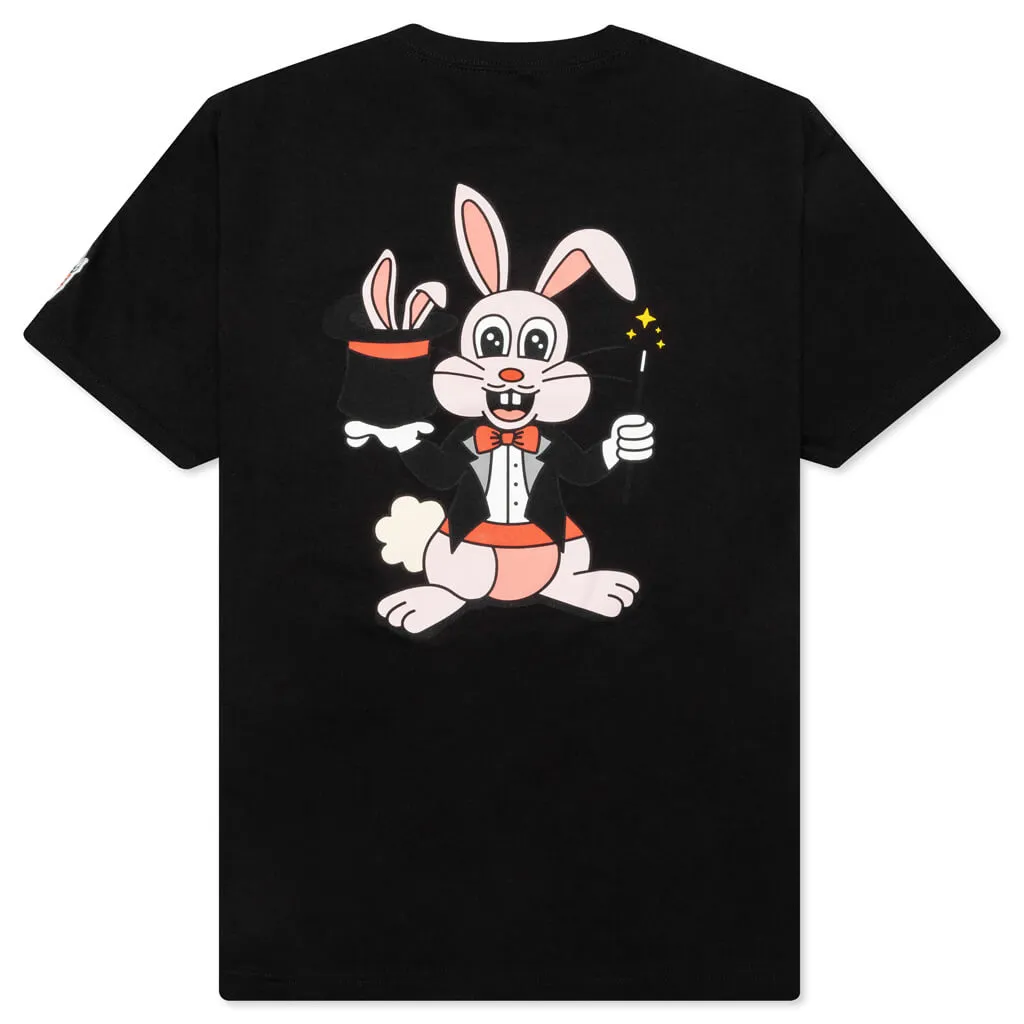 Rabbit Hat Tee - Black