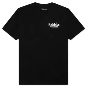 Rabbit Hat Tee - Black