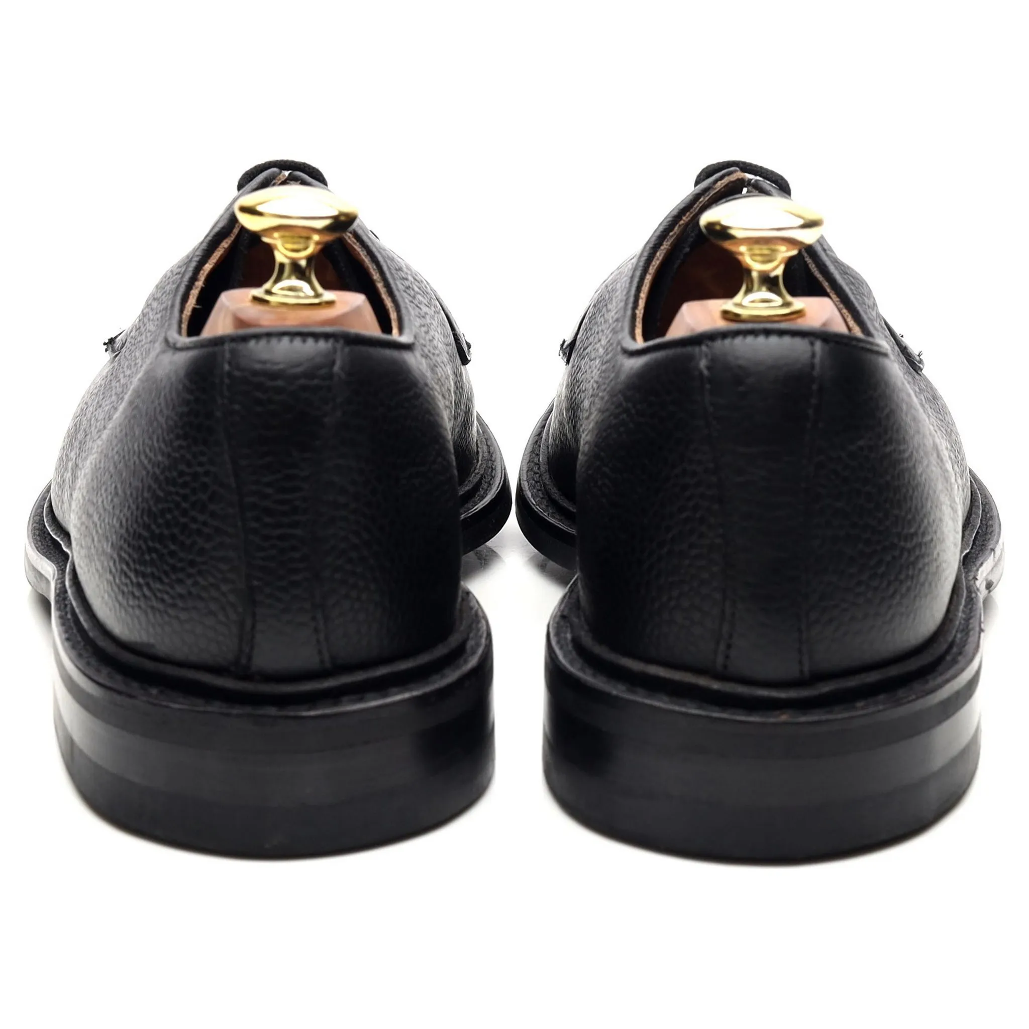 'Fenwick' Black Leather Derby UK 7