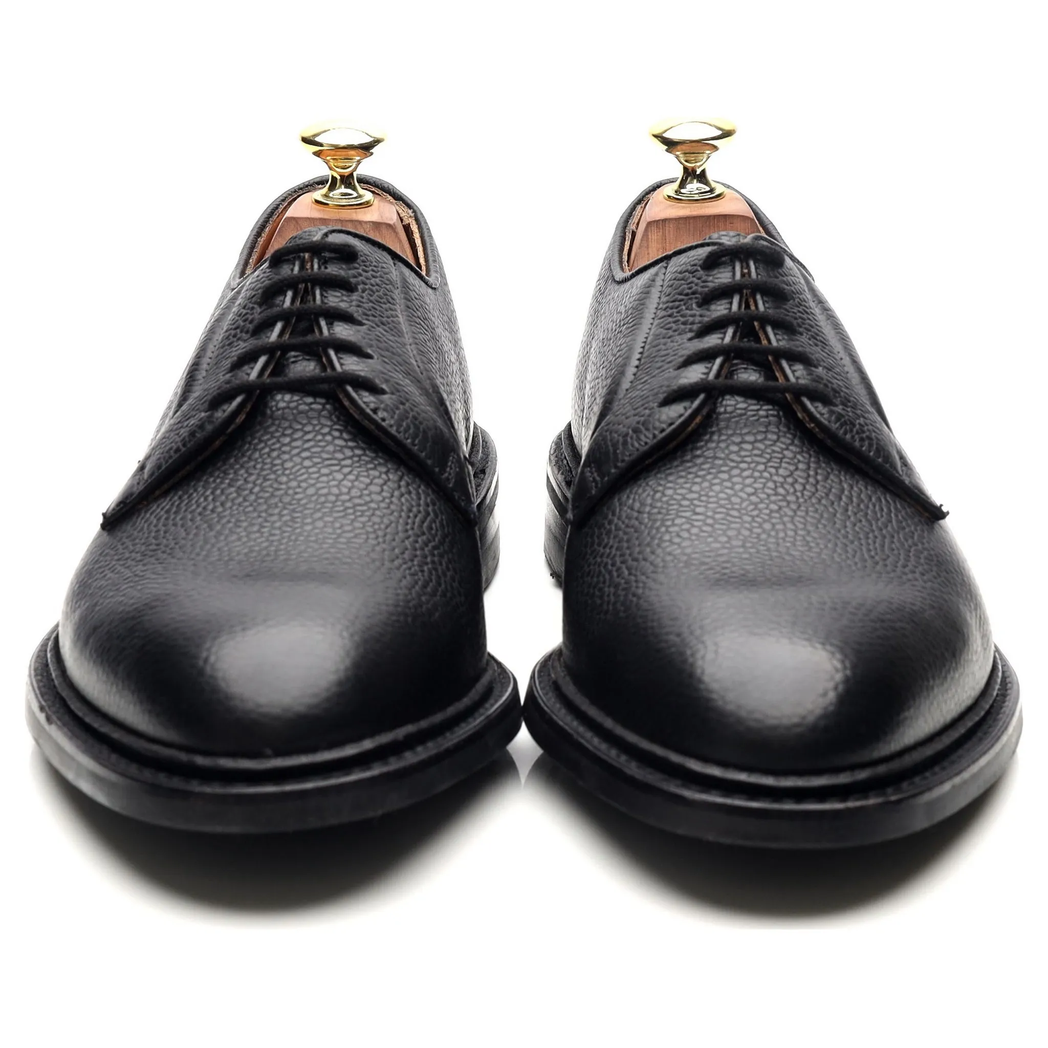 'Fenwick' Black Leather Derby UK 7