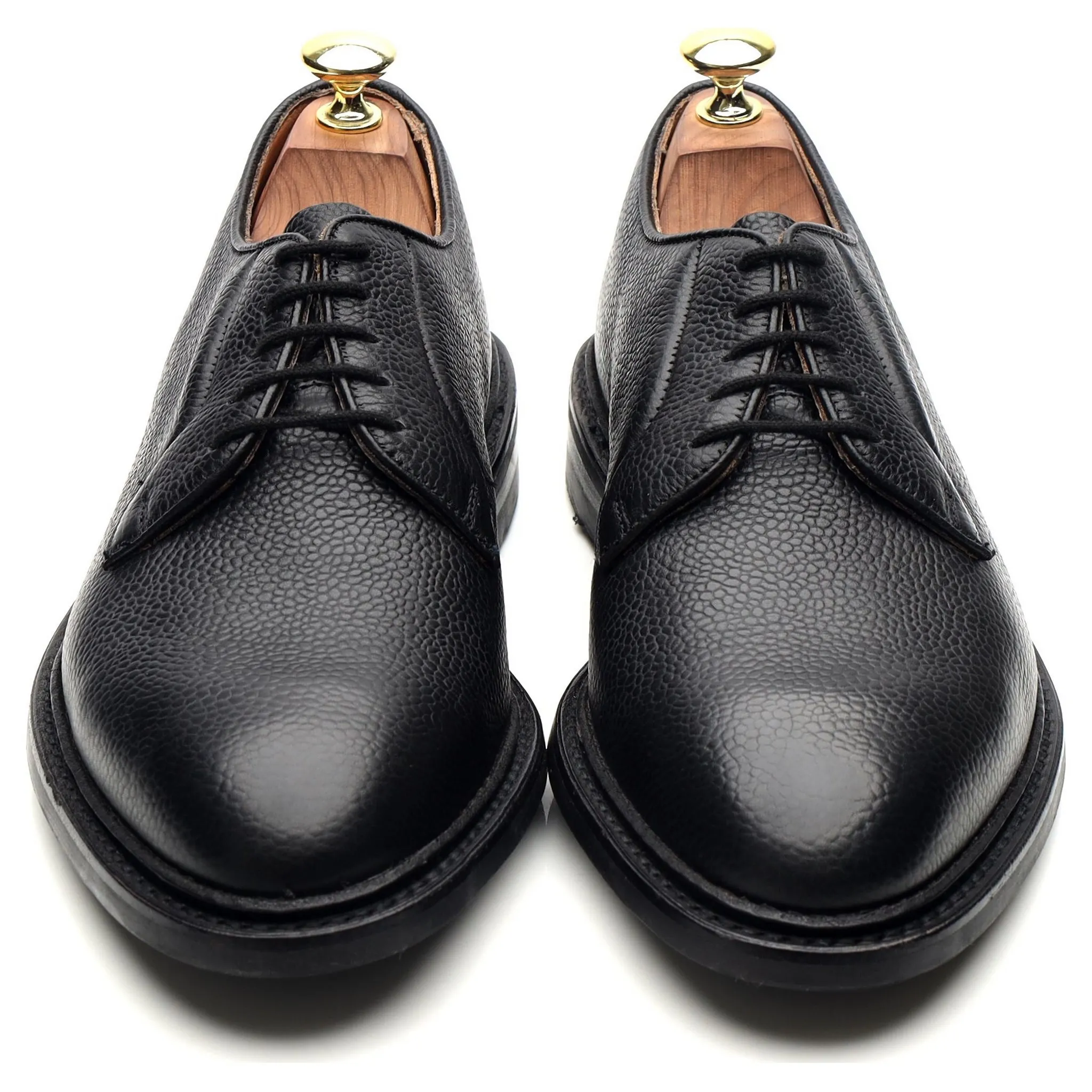 'Fenwick' Black Leather Derby UK 7