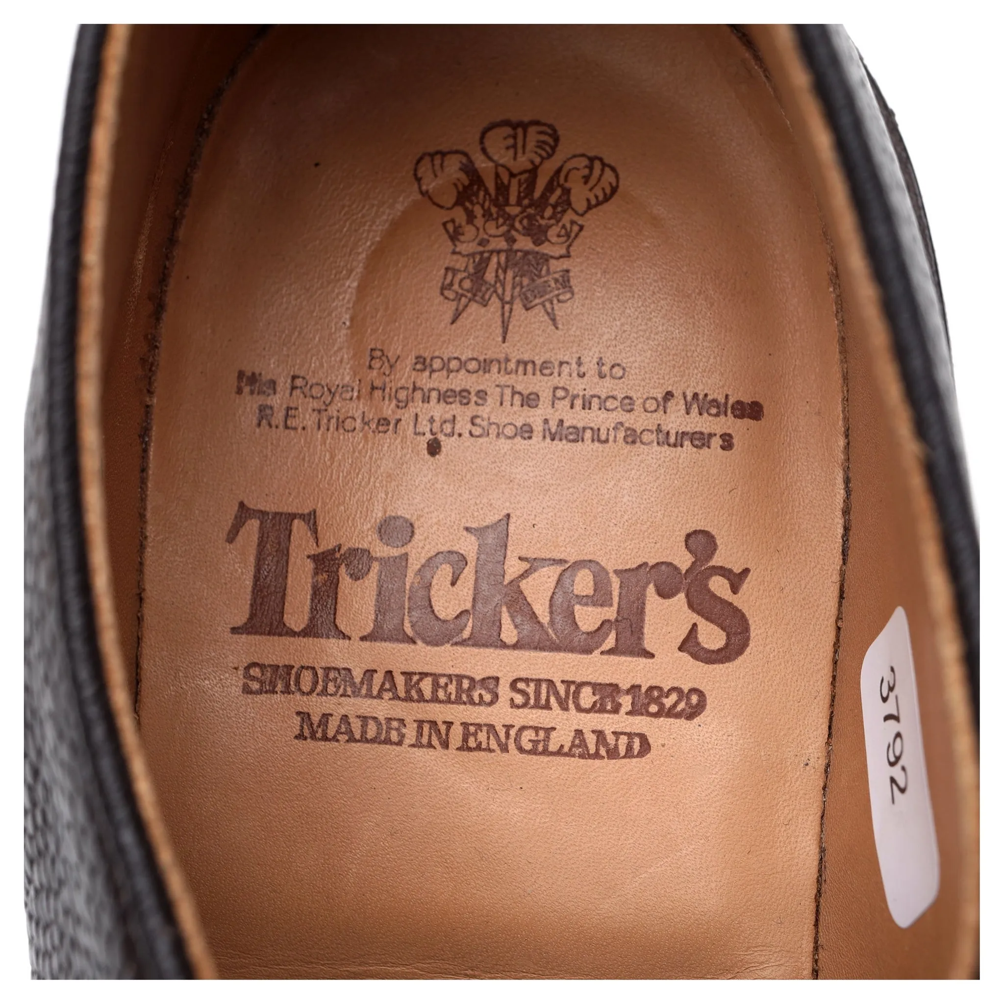 'Fenwick' Dark Brown Leather Derby UK 7