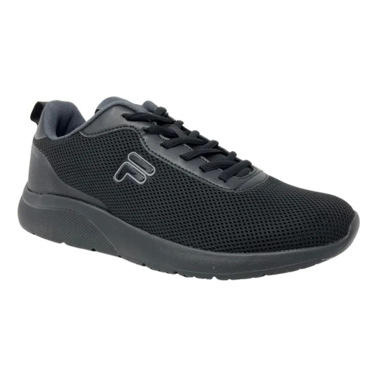 Black Canvas Men's FILA FFM077 SPITFIRE Sneakers