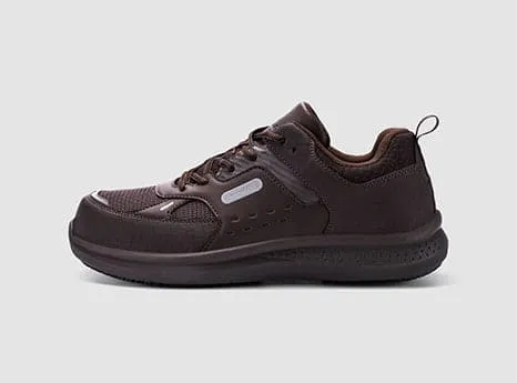 FitVille Men's Low-top SteelCore Work Shoes V1