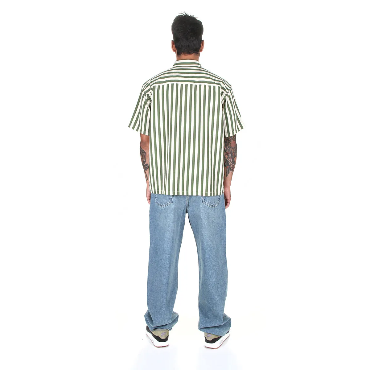 Flat Bottom Striped Shirt