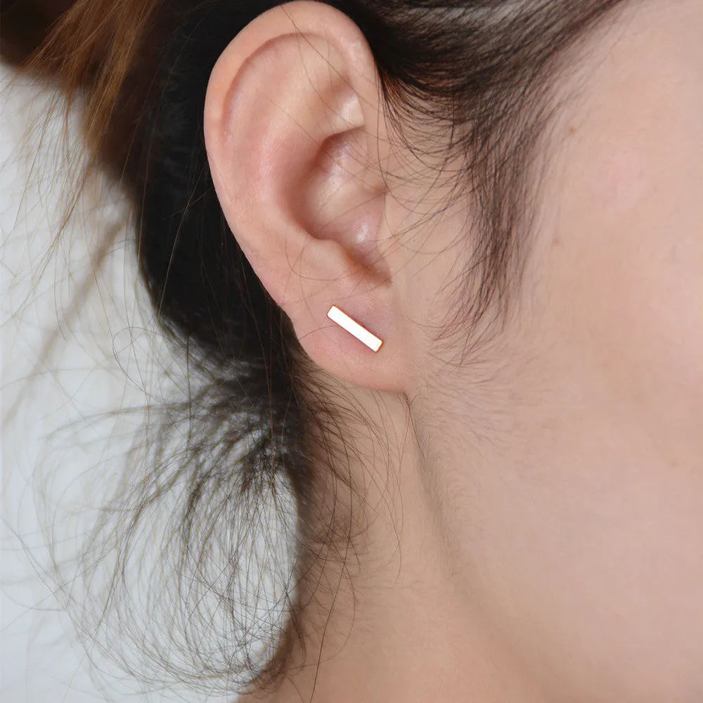 Flat earrings female