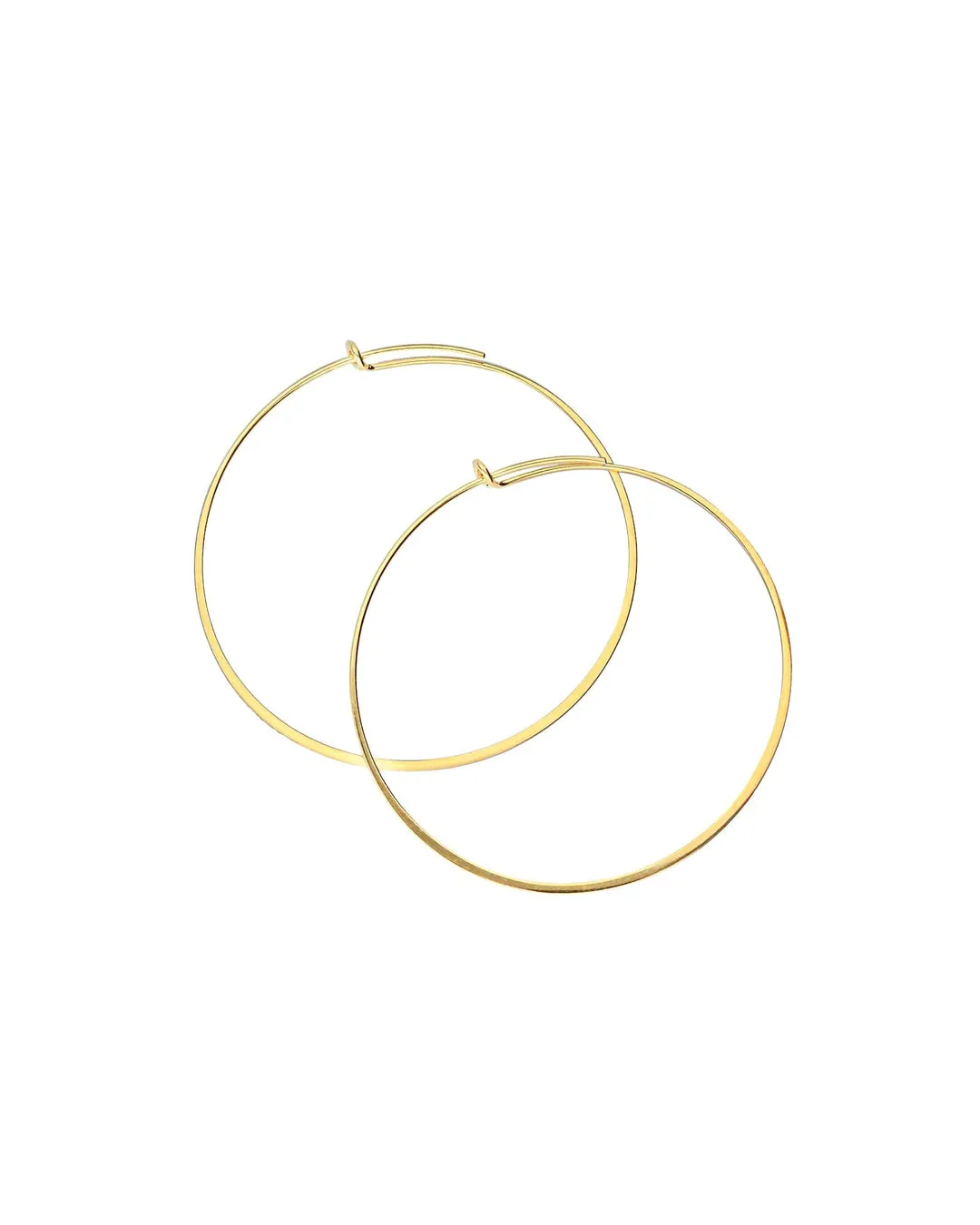     Flat Hoops I 45mm    --    