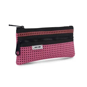 Flat Pencil Pouch Scarlet Red