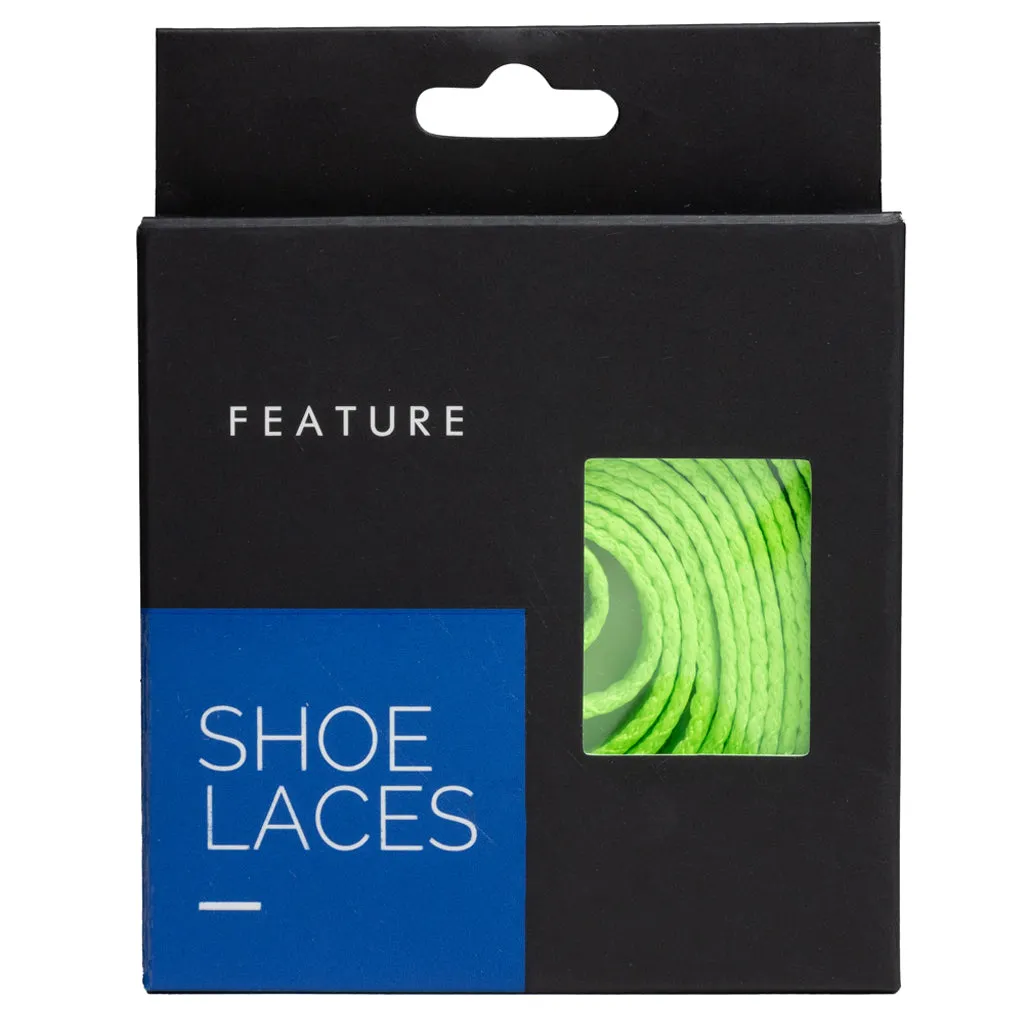 Flat Shoe Laces - Neon Green