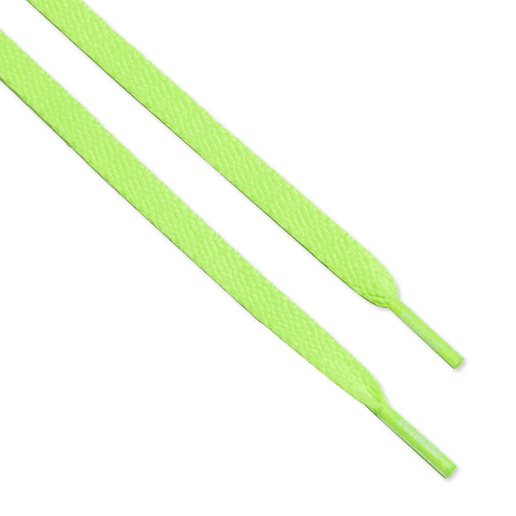 Flat Shoe Laces - Neon Green