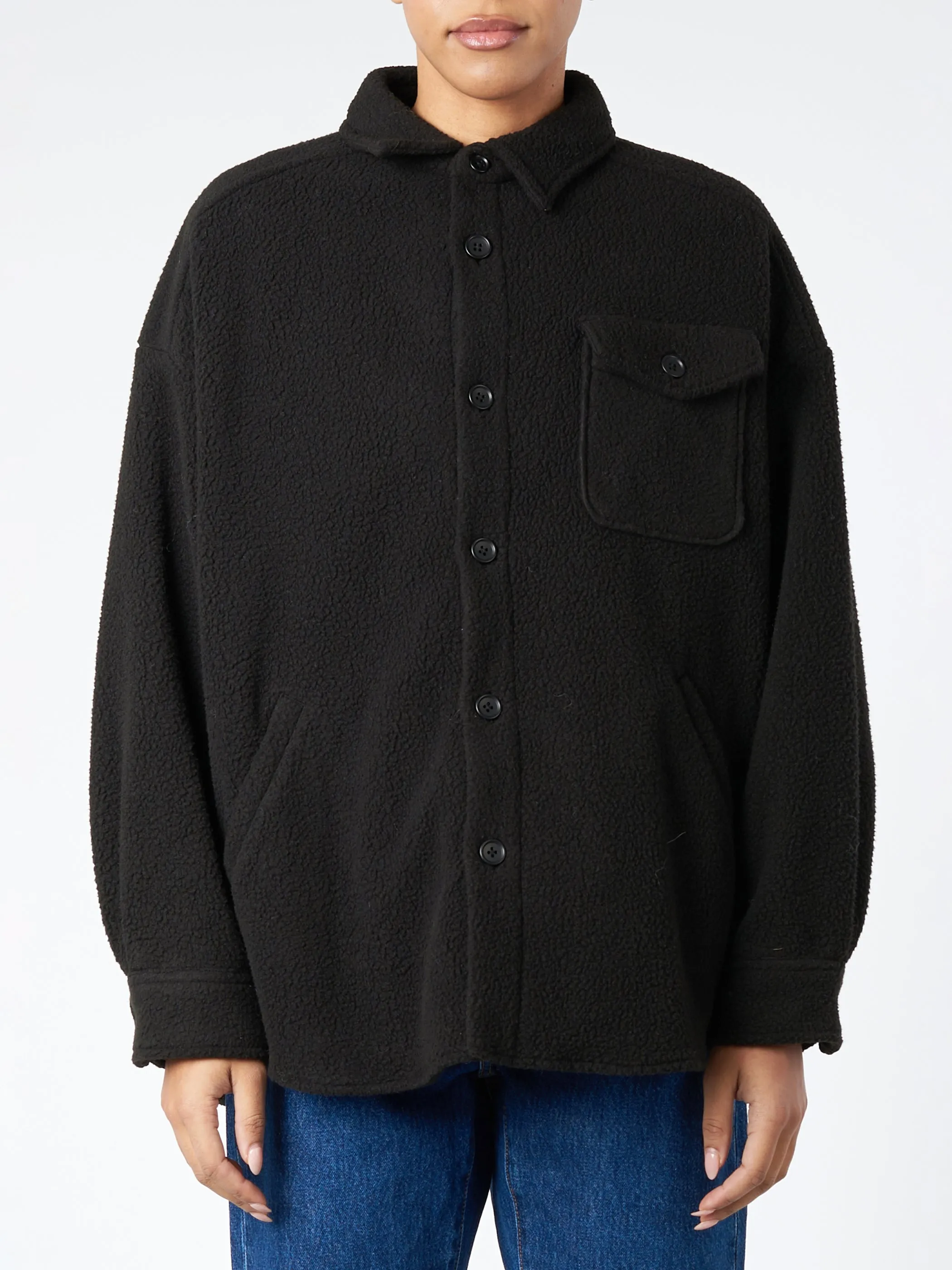 Fleece Shirt Jacket