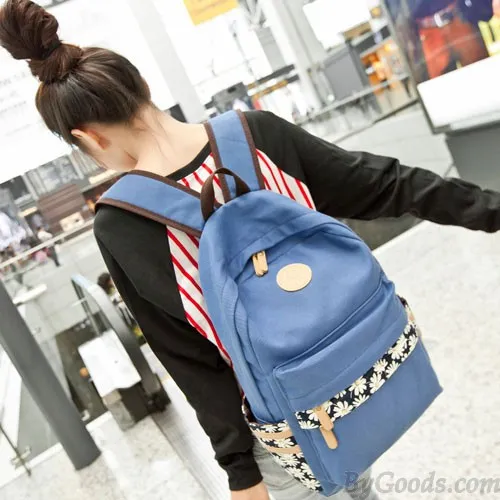 Floral Print Canvas Backpacks for Women - Shop Now!