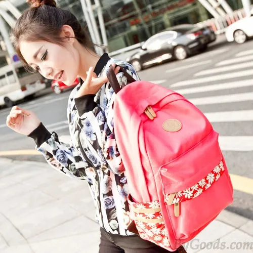 Floral Print Canvas Backpacks for Women - Shop Now!