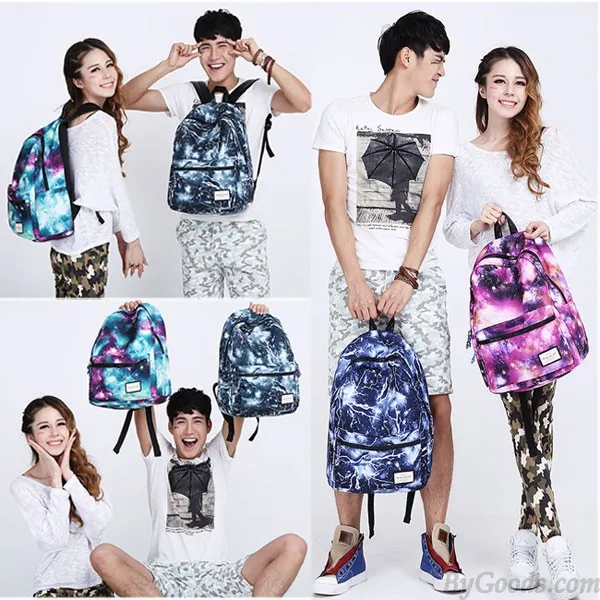 Galaxy Theme College Backpacks